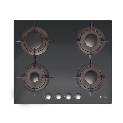 CANDY Built-in Gas Hob 60cm 4 Burners – Black |   Gas Ovens |  Home Appliances