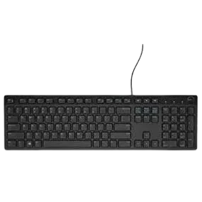 ديل KB216 لوحة مفاتيح سلكية- أسود