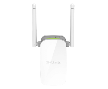 دي لينك N300 موسع نطاق شبكة واي فاي- أبيض
