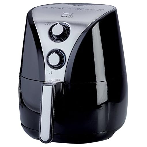 Ariete Air Fryer 1000W 2L – Black |   Kitchen Appliances |  Fryers |  Leaders Online Offers
