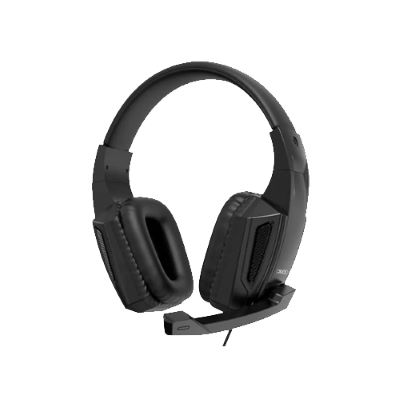 XO Wired Headset with Mic Big Game Black Leaders Center