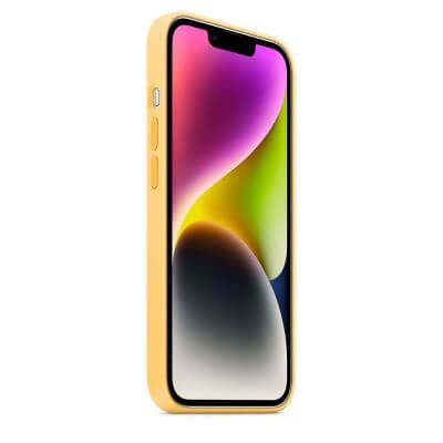 كفر ايفون ابل 14 مع ماج سيف سيليكون – اصفر product thumbnail 2
