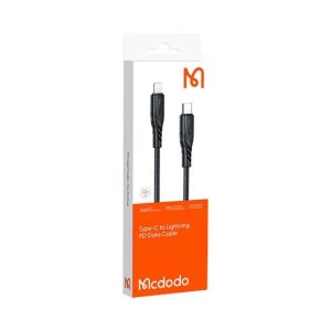 كابل - Type-C إلى Lightning 1.2م - أسود