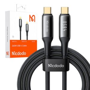 كابل USB4.0 240W Type-C إلى Type-C 1.2م