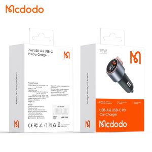 شاحن سيارة - 75W 1C +1A