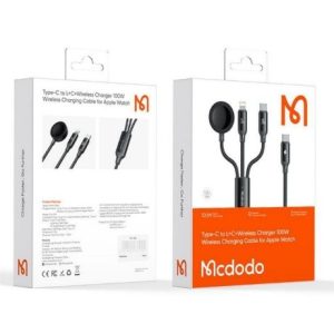 كابل C إلى C + L + iWatch 100W 1.2M CA-4940
