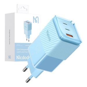 شاحن - 67W Dichromatic GaN 5 شاحن سريع صغير - أزرق