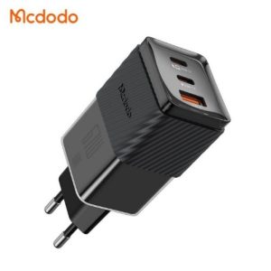 شاحن - 67W Dichromatic GaN 5 شاحن سريع صغير - أسود
