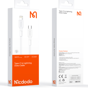 كابل - 36W Type C إلى Lightning 1.2م