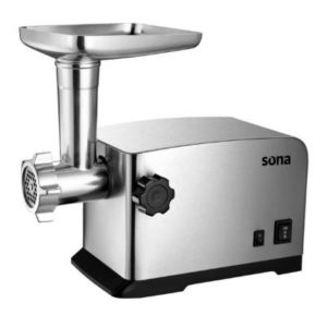 SONA Meat Grinder 1200W - Stainless Steel