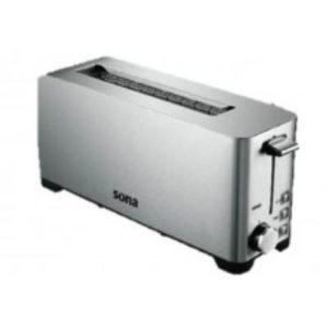 Sona Toaster 1050W,2 Slices,Stainless Steel