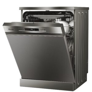 غسالة أطباق إجنيس موديل DWT1508X – 8 برامج، 14 طقم، 3 سلال، كفاءة A+++ – ستانلس ستيل