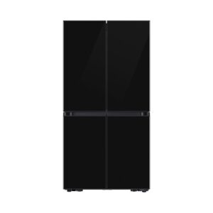 ثلاجة سامسونج French Door زجاج أسود 602 لتر