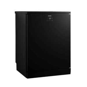 فيستل جلاية صحون 9 برامج باللون الزجاج الأسود