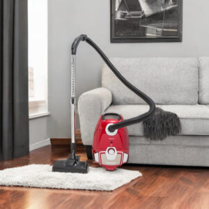 شارب مكنسة كهربائية 2200 واط باللون الاحمر