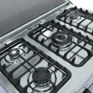 نارا غاز 90*60 5 شعلات ستانلس ستيل أسود