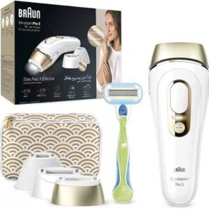 Braun IPL Hair Removal Device with Skin Sensor