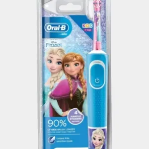 اورال بي فرشاة أسنان للأطفال ثيم فروزن قابلة لإعادة الشحن- لون أزرق