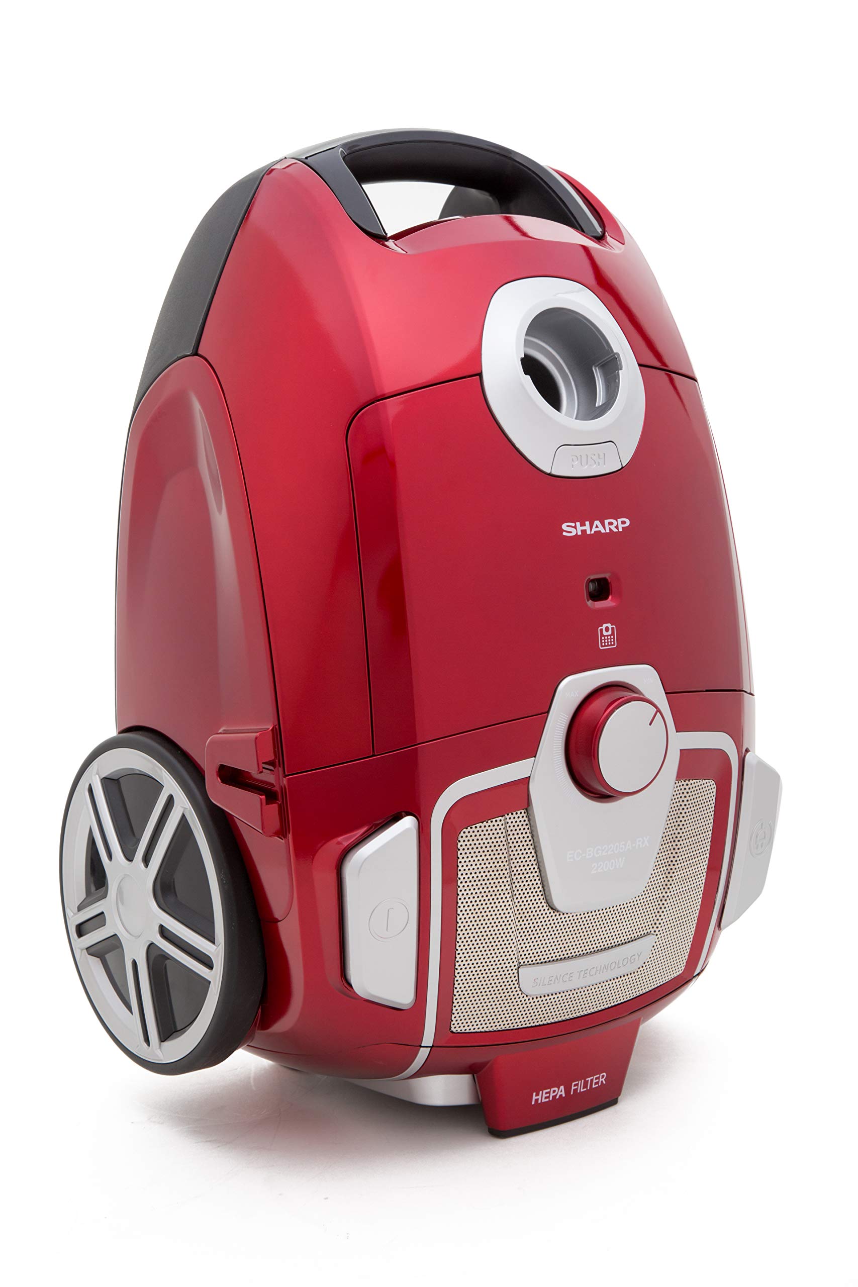 شارب مكنسة كهربائية 2200 واط باللون الاحمر شارب مكنسة كهربائية 2200 واط باللون الاحمر