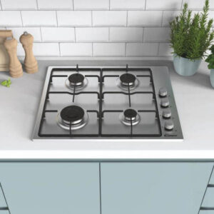 كاندي غاز بلت إن 60 سم ستانلس ستيل