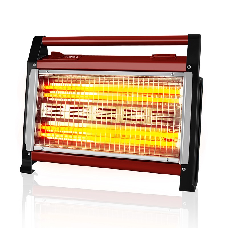 Lexical LQH-8023-4 QUARTZ HEATER 1600W BLACK Lexical Greenhouse 1600W Black Color
