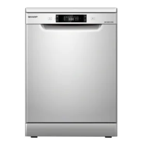 شارب جلاية اطباق 14 طقم  8 برامج باللون الفضي 