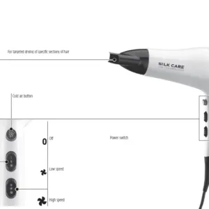 تريزا مجفف شعر سيلك كير 2200 واط