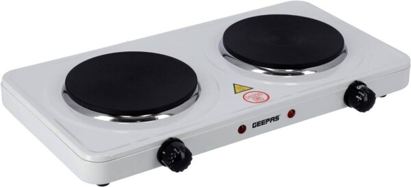 Geepas Two-Burner Electric Stove 2000W