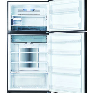 شارب ثلاجة انفيرتر 594 لتر مع نظام التبريد باللون الفضي الداكن