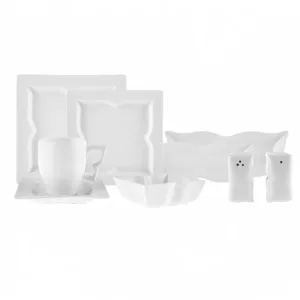 Karaka Block 28-piece square breakfast set