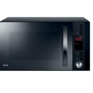 سونا ميكروويف 30 لتر 900 واط أسود