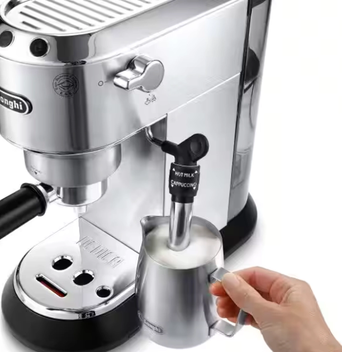 file-1744622857894 De'Longhi Stainless Steel Espresso Machine