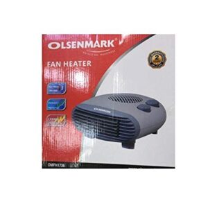 أولسينمارك صوبة مروحة 1000 و 2000 واط مع ثيرموستات لون أبيض