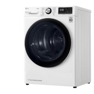 LG 9 kg heat pump clothes dryer in white color