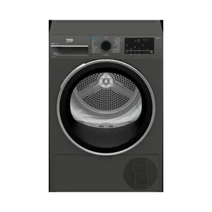 بيكو نشافة ملابس 8 كجم باللون الرمادي