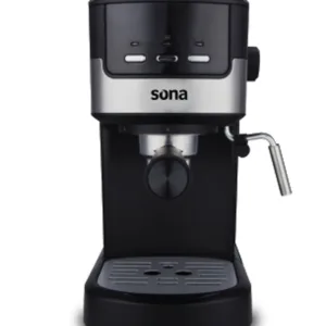 سونا ماكينة تحضير قهوة 1100 واط لون أسود