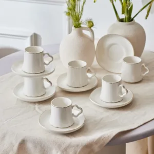 كاراجا طقم أكواب قهوة فوجل لـ 6 أشخاص