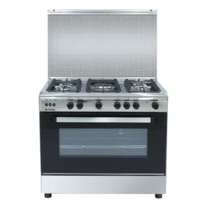 Nara gas stove 90 cm full safety stainless steel