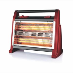 كونتي صوبة كهربائية 1600 واط كوارتز لون أسود