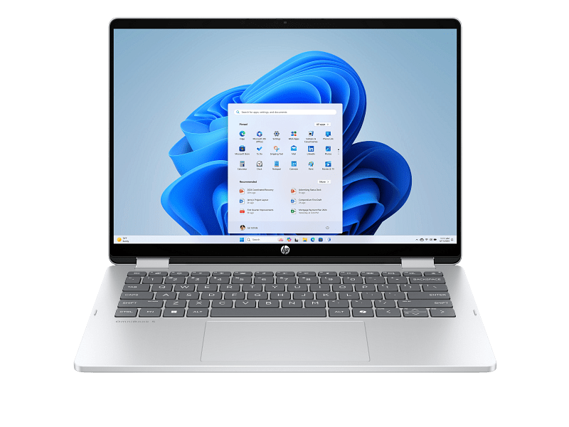 اتش بي لابتوب OMNIBOOK 5 FLIP القابل للطي سعة 512 جيجا 8 رام3 HP OMNIBOOK 5 FLIP Foldable Laptop 512GB 8RAM