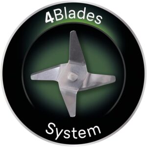 خلاط زجاجي 1.75 مل 500 واط