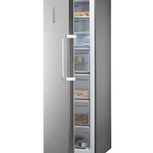 هايسنس فريزر عمودي 260 لتر ستانلس ستيل