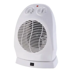 سبارك صوبة كهربائية مروحة 2000 واط لون أبيض