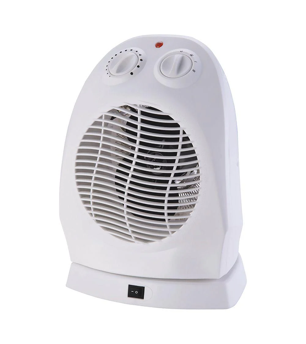 ELECTRIC WALL FAN HEATER 2000W سبارك صوبة كهربائية مروحة 2000 واط لون أبيض