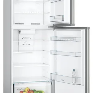 بوش ثلاجة 328 لتر اينوكس معدني