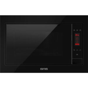 إجنيس ميكروويف مع شواية بلت ان فضي 31 لتر