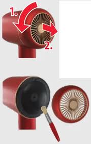 تريزا مجفف شعر 1800 واط باللون الاحمر تريزا مجفف شعر 1800 واط باللون الاحمر