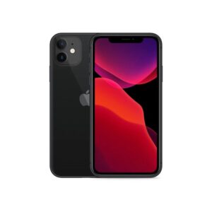 ابل موبايل ايفون 11 128 جيجا باللون أسود 