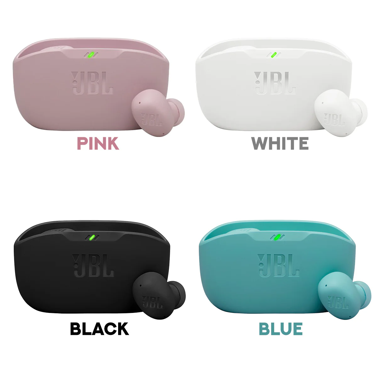 جي بي ال WAVE BUDS 2 NOISE ايربودز مع خاصية إلغاء الضوضاء متعددة الألوان67 JBL WAVE BUDS 2 NOISE AirPods with multi-color noise cancellation