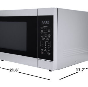 شارب ميكروويف 32 لتر بقوة 1100 واط باللون الأبيض